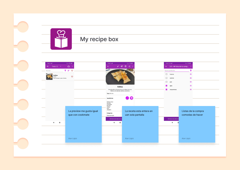 My Culinary Chronicle: Una app para registrar tus recetas.