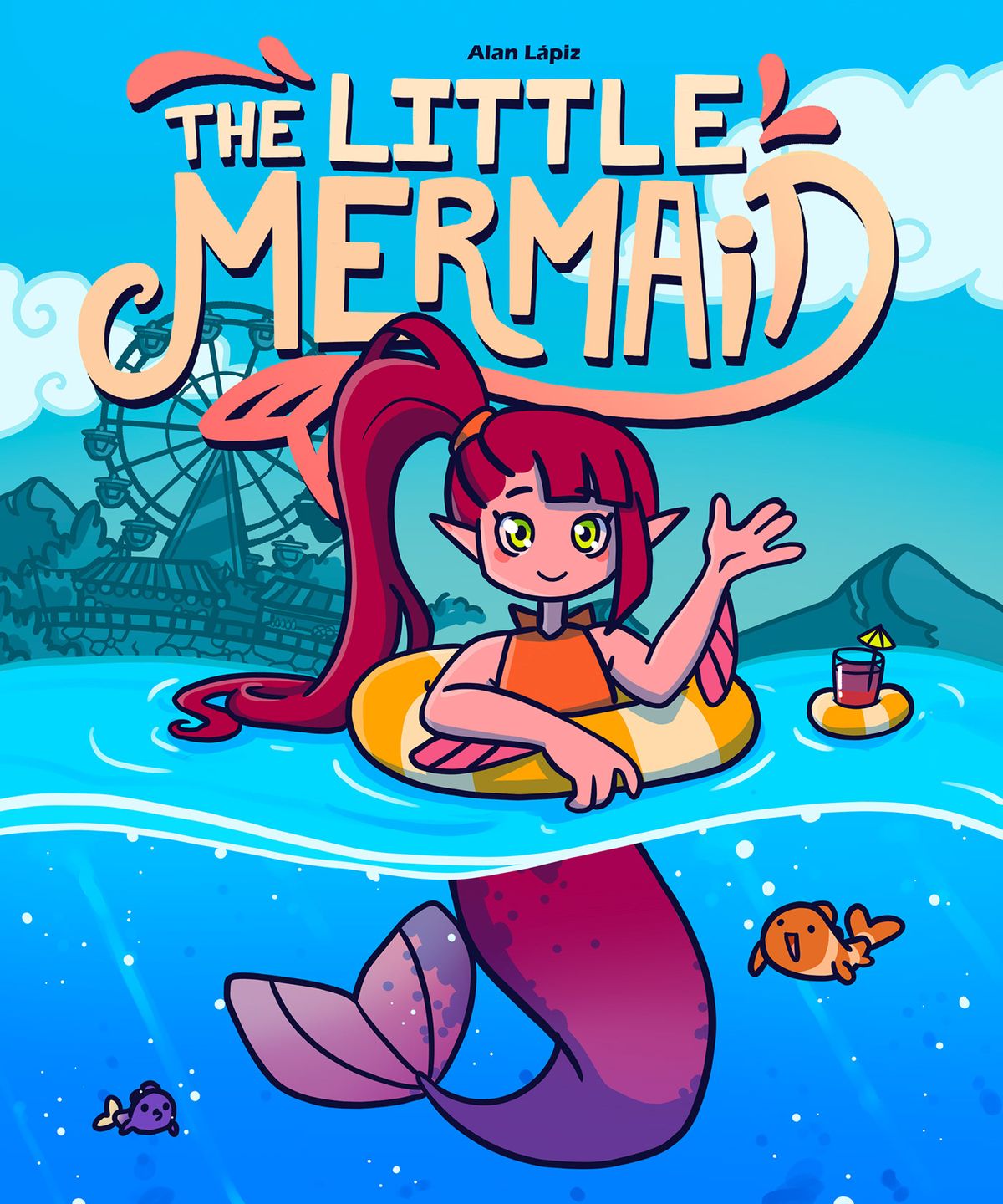 Mini proyecto libro infantil ilustrado "The little mermaid"